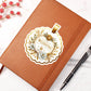 Luxury Wedding Decor Sticker 047 - Vegan Leather Journal
