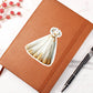 Luxury Wedding Decor Sticker 006 - Vegan Leather Journal