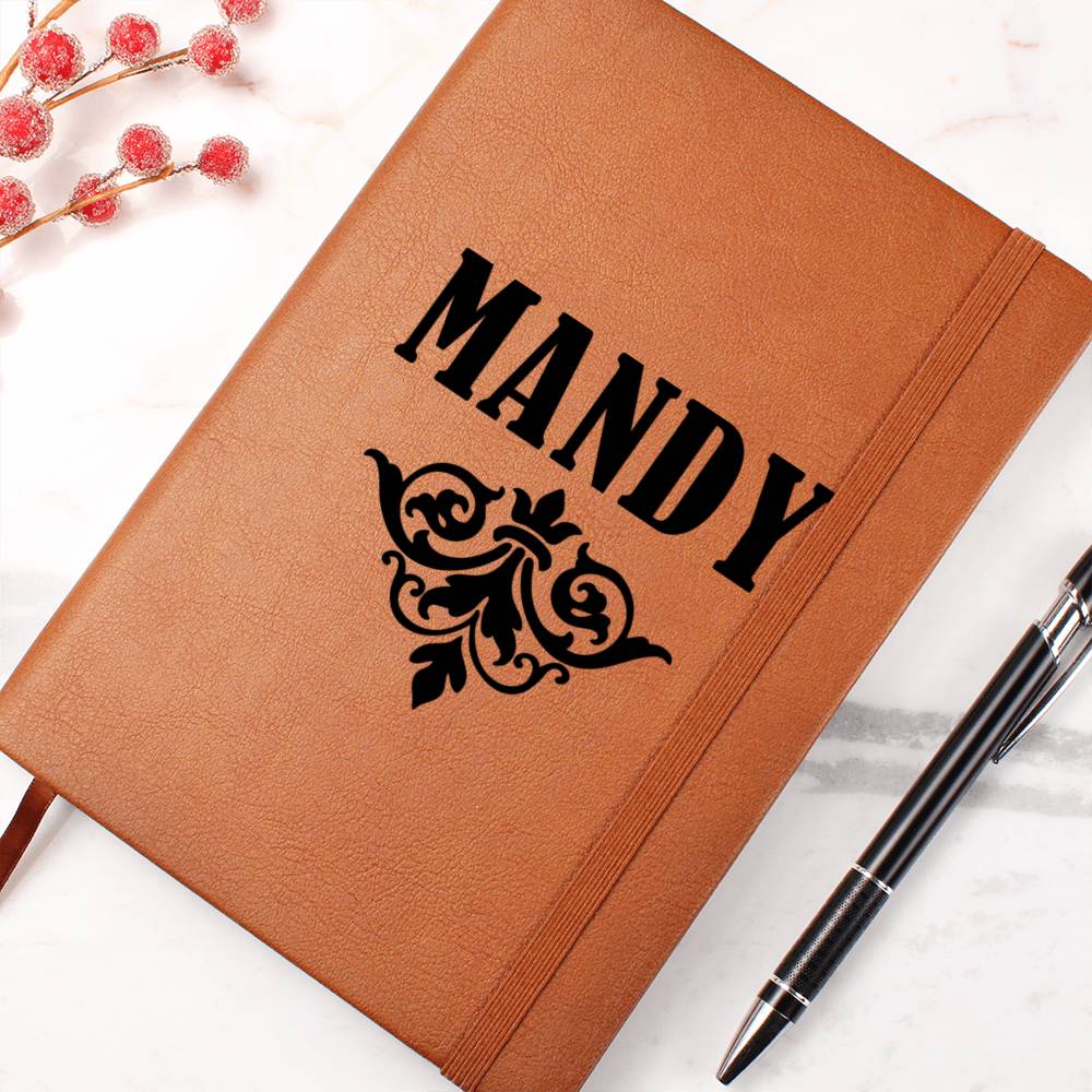 Mandy  v01 - Vegan Leather Journal