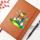 Cute Halloween Sticker 022 - Vegan Leather Journal