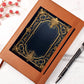 Ornate Gold Cover 013 - Vegan Leather Journal