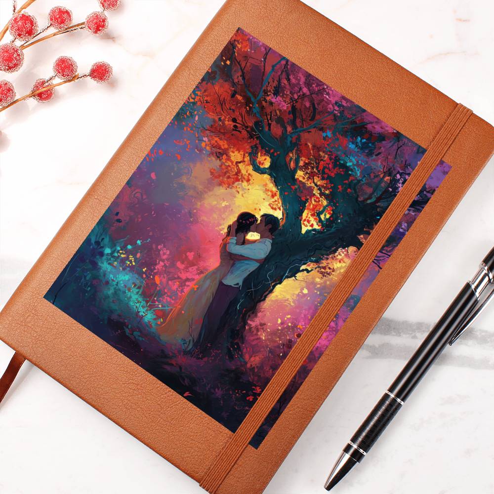 Valentine's Day Art 426 - Vegan Leather Journal