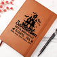 Vintage Halloween Signs 27 - Vegan Leather Journal