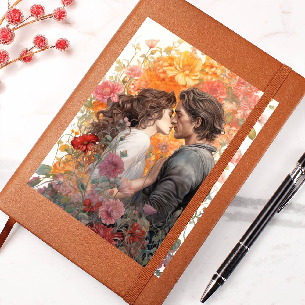 Valentine's Day Art 097 - Vegan Leather Journal