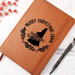Merry Christmas From New Hampshire - Vegan Leather Journal