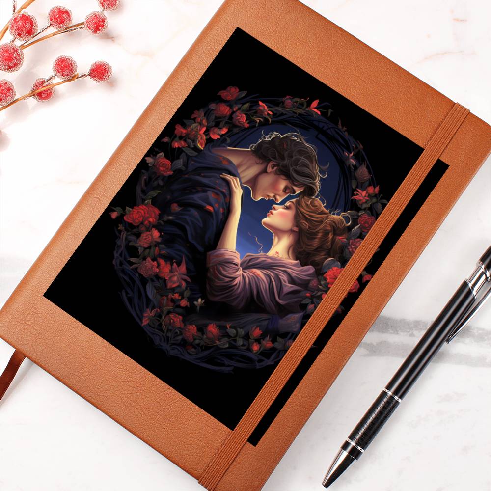 Valentine's Day Art 414 - Vegan Leather Journal