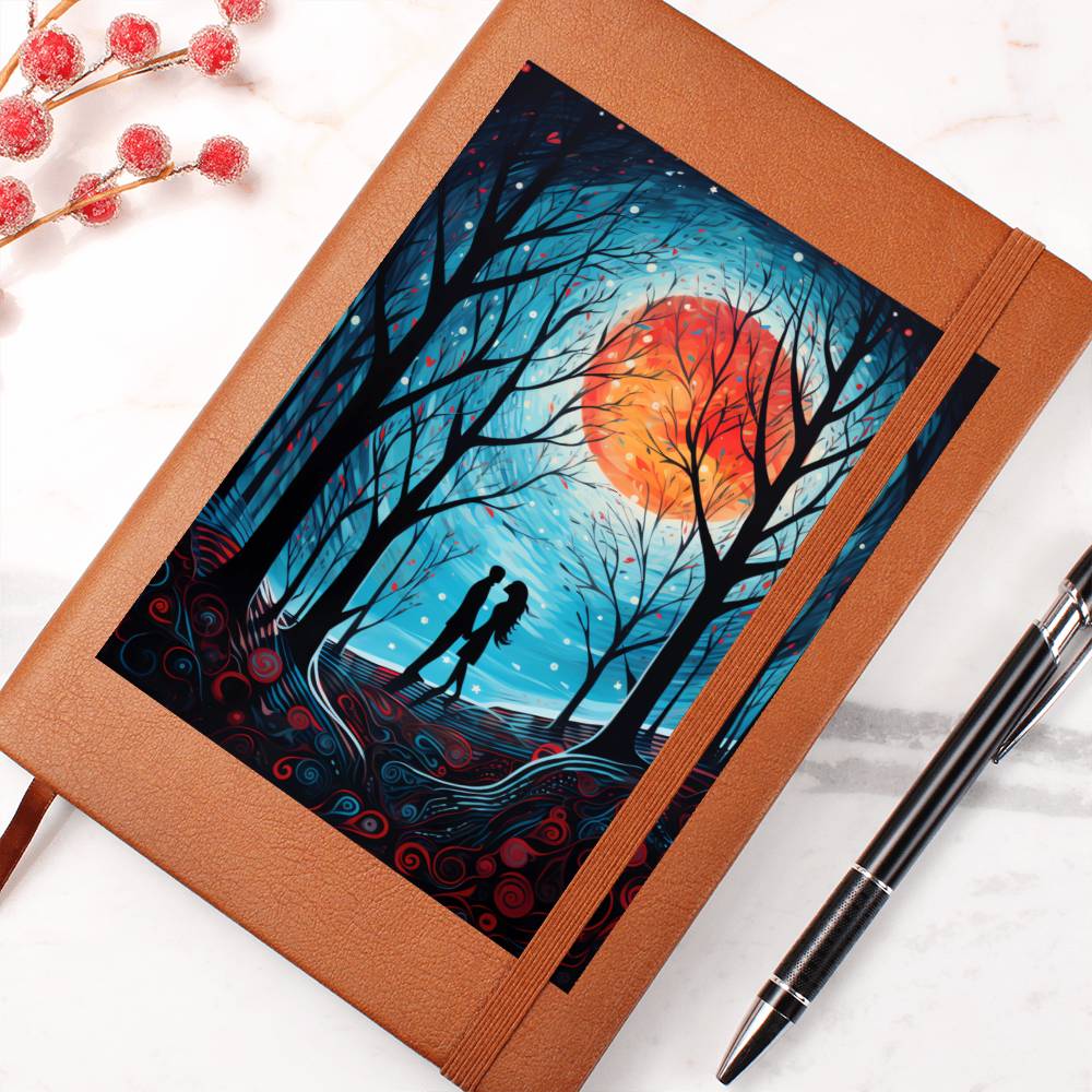 Valentine's Day Art 291 - Vegan Leather Journal