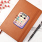 Cute Back to School Sticker 043 - Vegan Leather Journal
