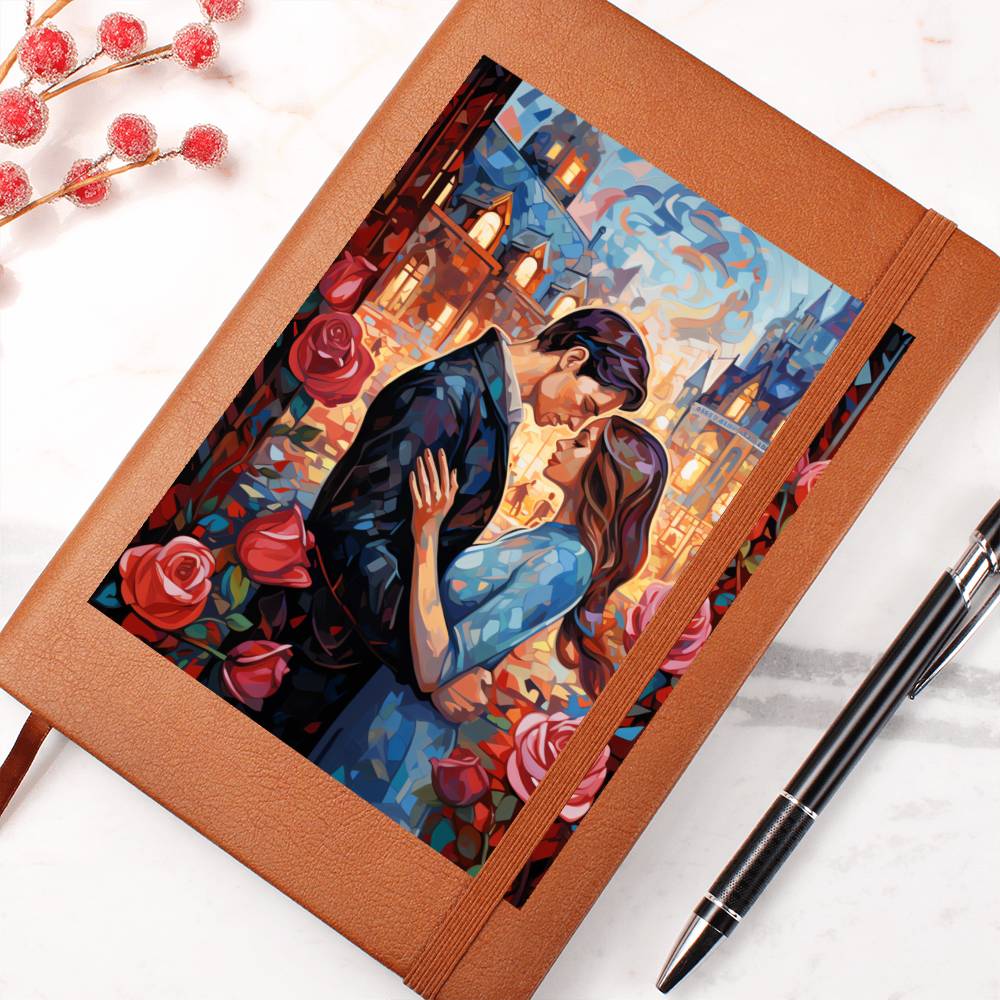 Valentine's Day Art 401 - Vegan Leather Journal