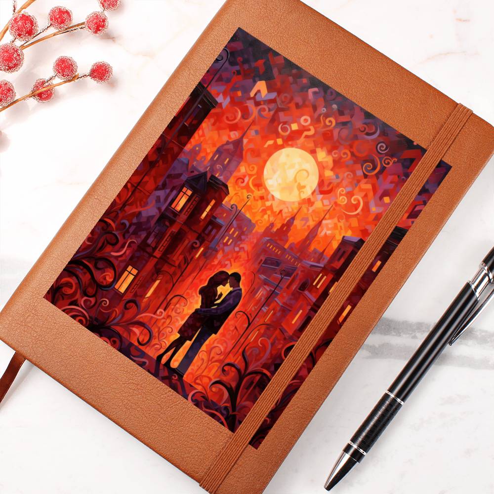 Valentine's Day Art 142 - Vegan Leather Journal