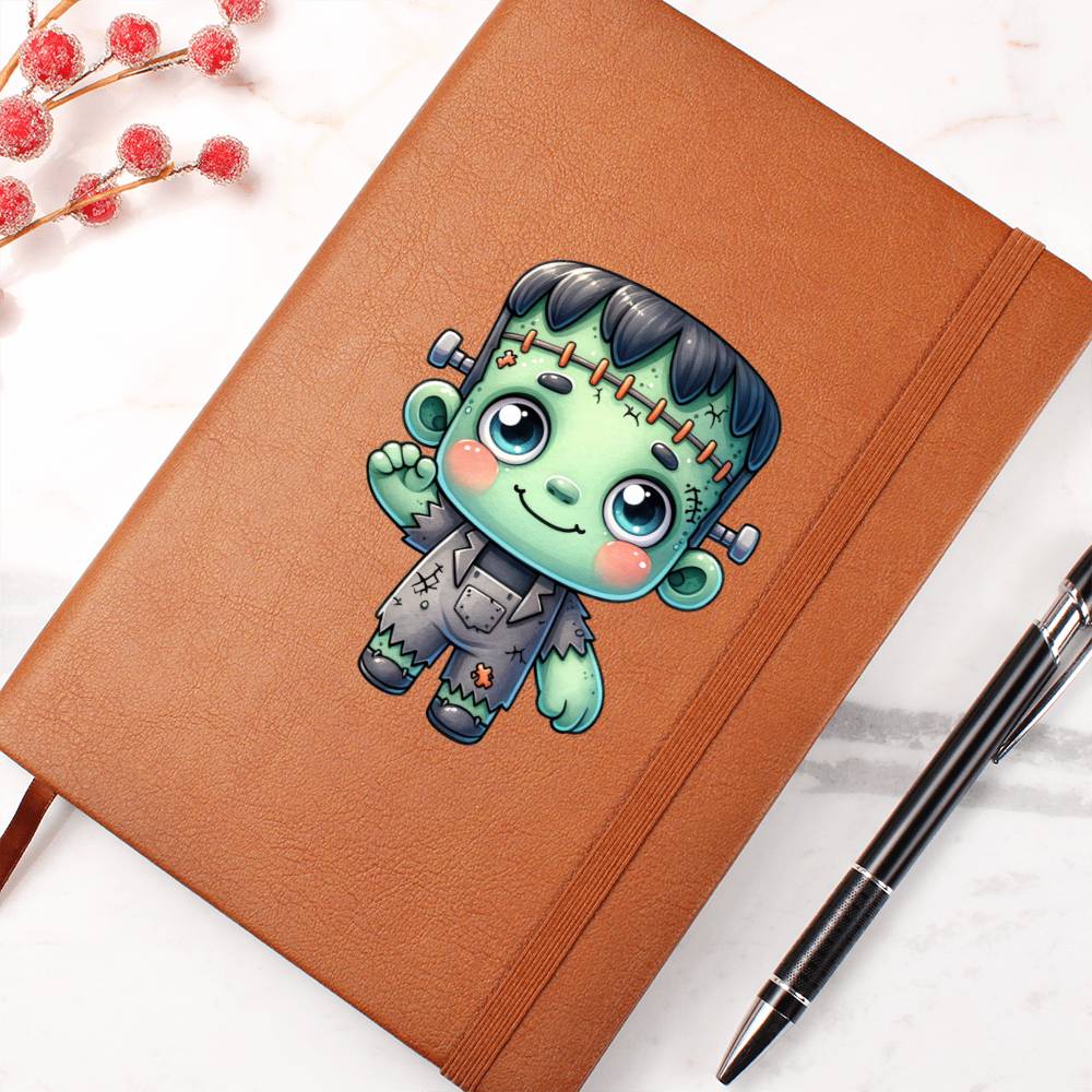 Cute Halloween Sticker 077 - Vegan Leather Journal
