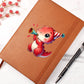 Colorful Baby Dinosaur 023 - Vegan Leather Journal