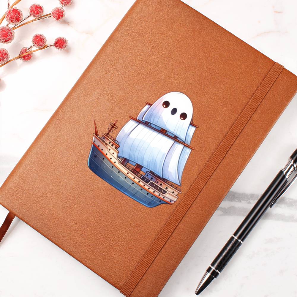 Cute Halloween Sticker 013 - Vegan Leather Journal