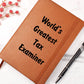 World's Greatest Tax Examiner v1 - Vegan Leather Journal
