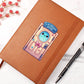 Cute Back to School Sticker 053 - Vegan Leather Journal