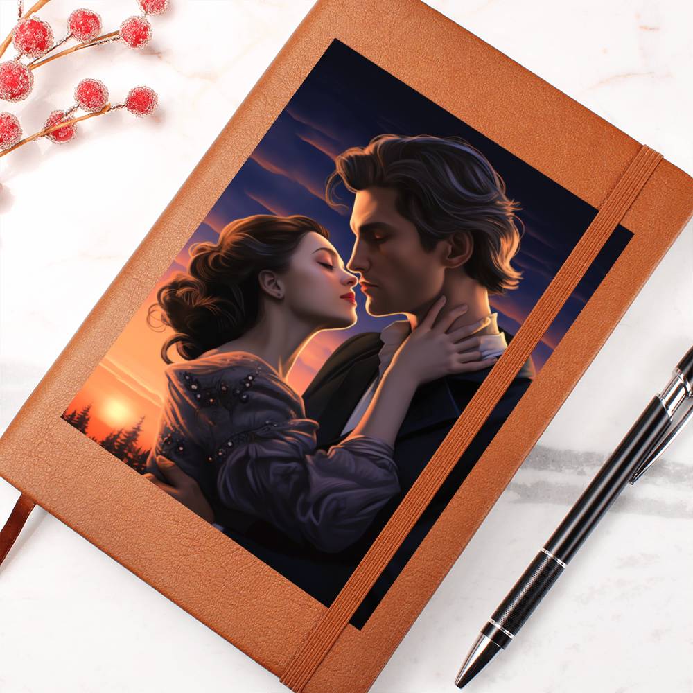 Valentine's Day Art 045 - Vegan Leather Journal