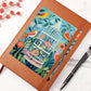 Birds And Floral Design 174 - Vegan Leather Journal
