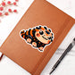 Cute Gila Monster sticker 58 - Vegan Leather Journal