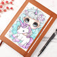 Cute Unicorn 034 - Vegan Leather Journal
