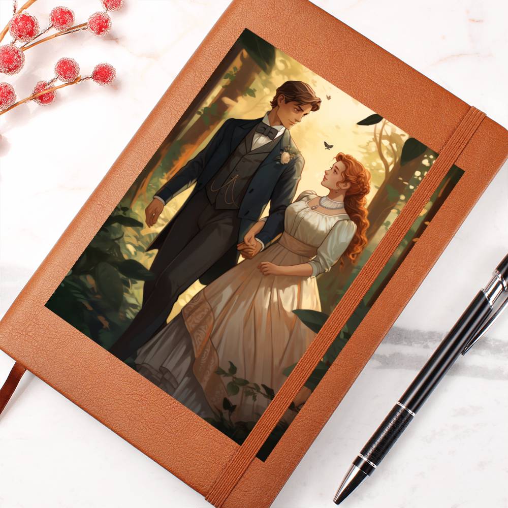 Valentine's Day Art 256 - Vegan Leather Journal
