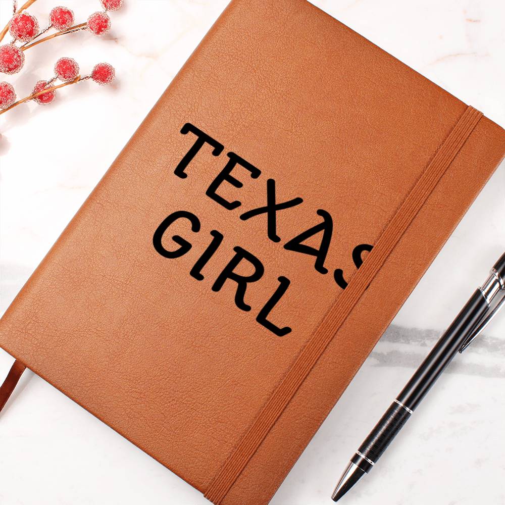 Texas Girl - Vegan Leather Journal