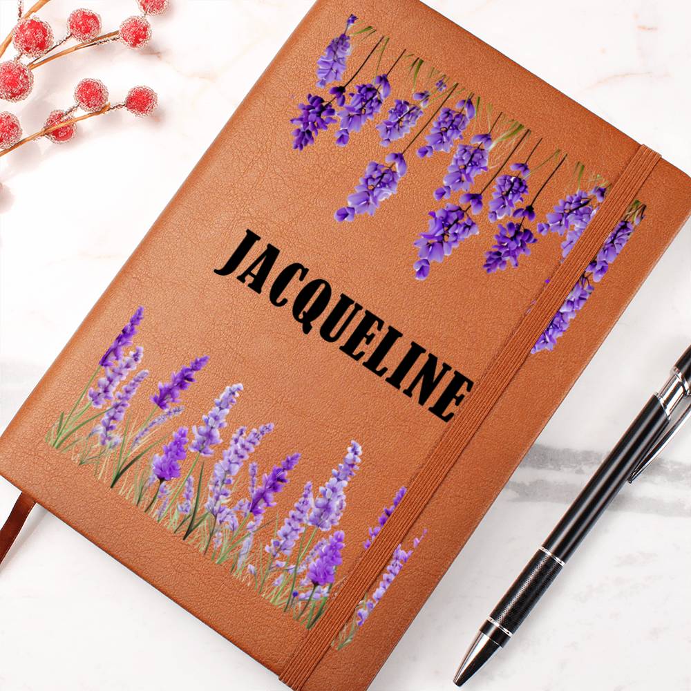 Jacqueline (Lavender) - Vegan Leather Journal