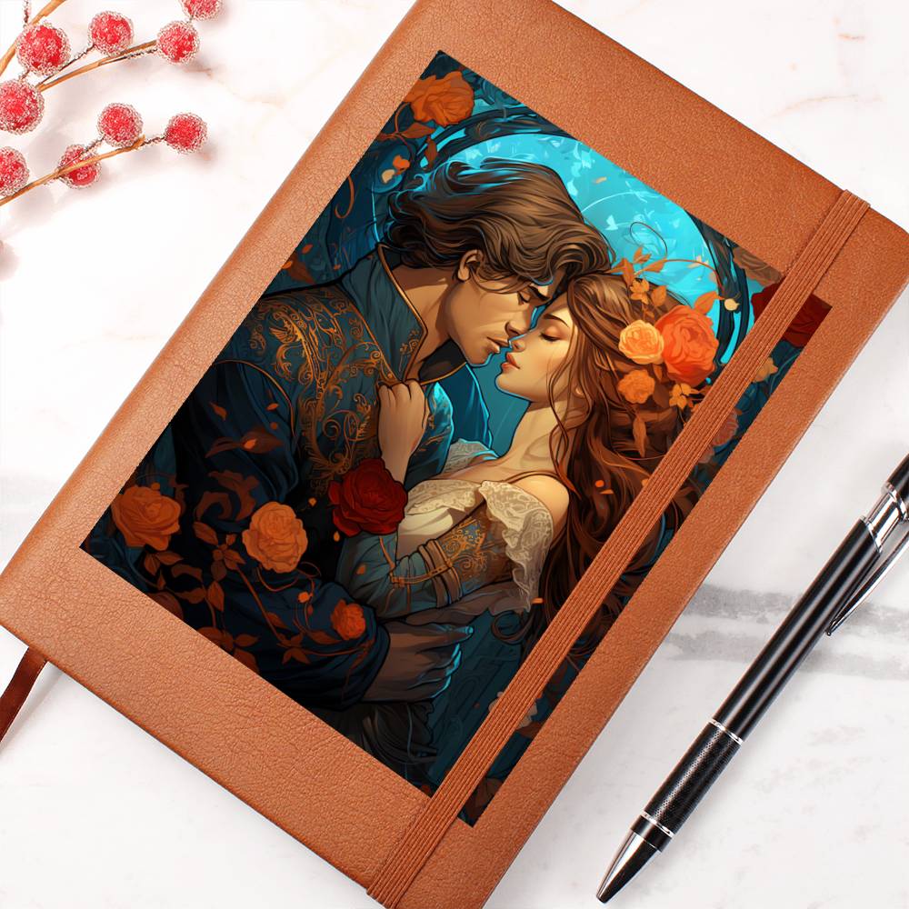 Valentine's Day Art 173 - Vegan Leather Journal