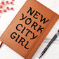 New York City Girl - Vegan Leather Journal