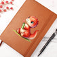Colorful Baby Dinosaur 053 - Vegan Leather Journal