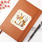 Luxury Wedding Decor Sticker 080 - Vegan Leather Journal