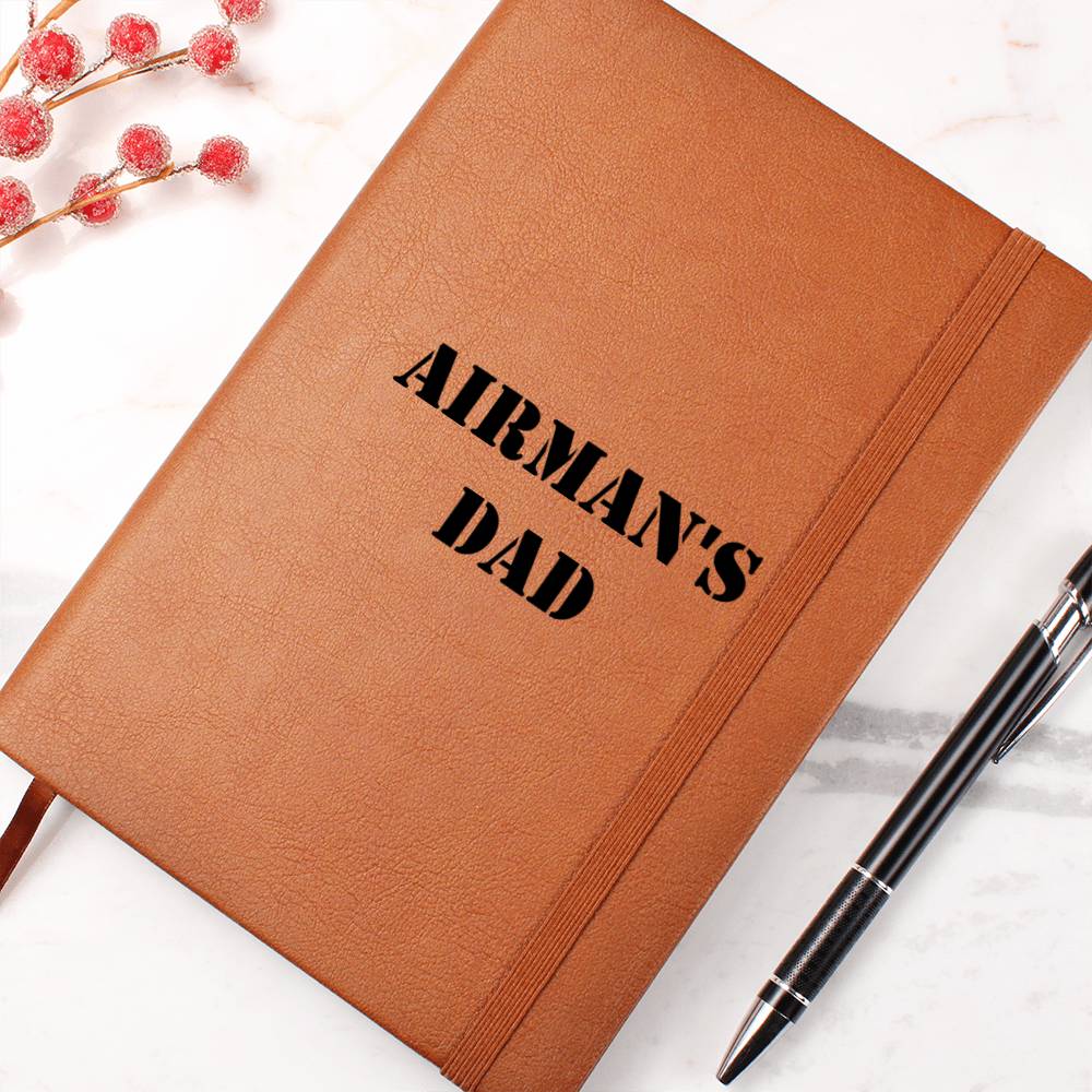 Airman's Dad - Vegan Leather Journal