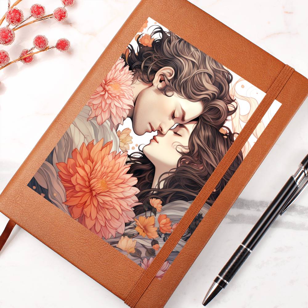 Valentine's Day Art 178 - Vegan Leather Journal