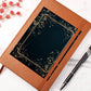Ornate Gold Cover 125 - Vegan Leather Journal