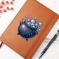 Cute Halloween Sticker 076 - Vegan Leather Journal