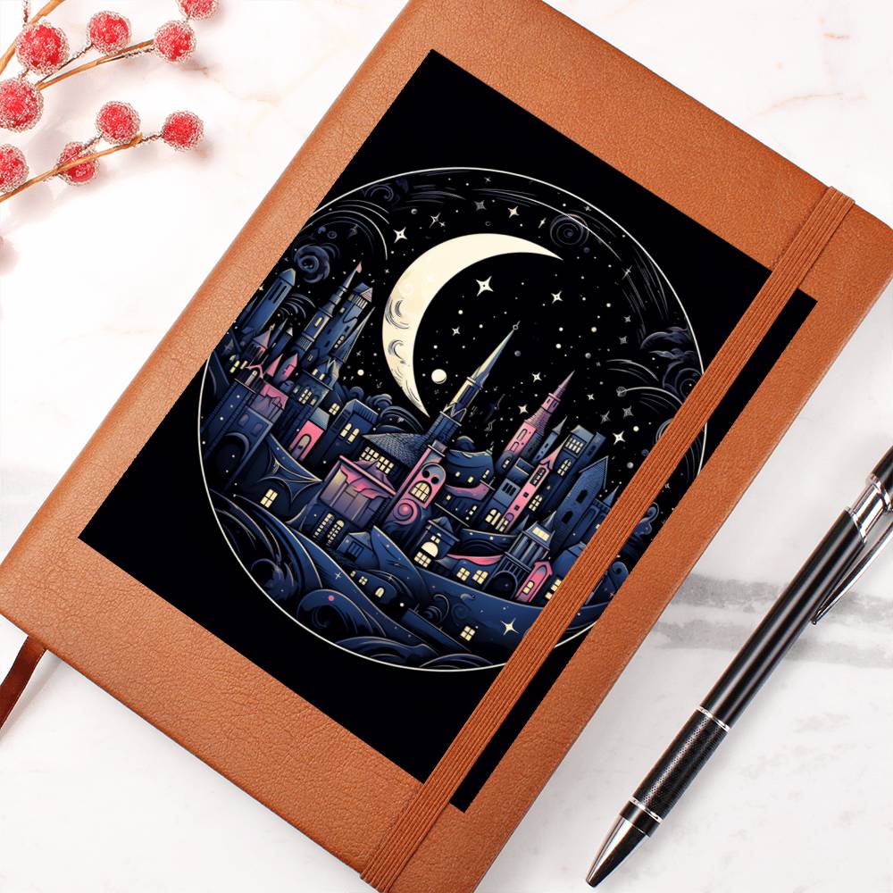 Minimalist BOHO Art 088 - Vegan Leather Journal