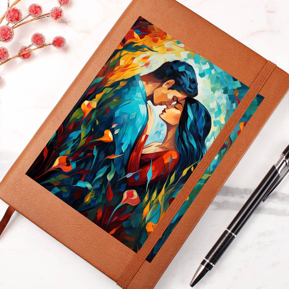 Valentine's Day Art 114 - Vegan Leather Journal