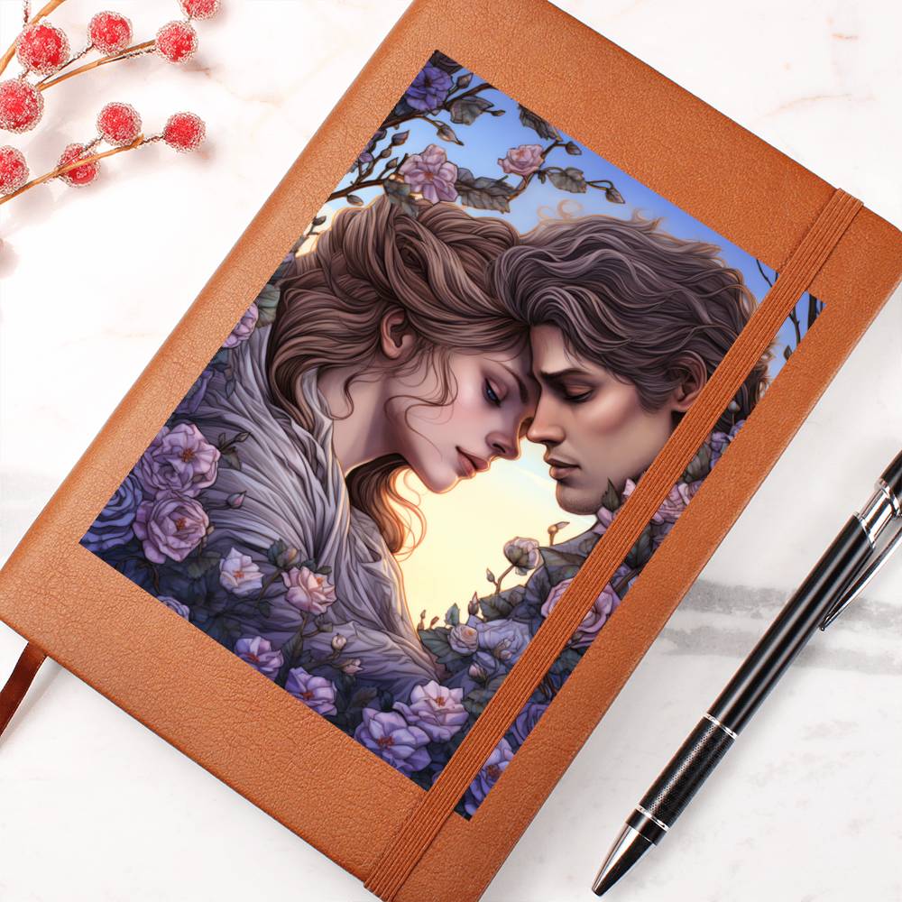 Valentine's Day Art 350 - Vegan Leather Journal