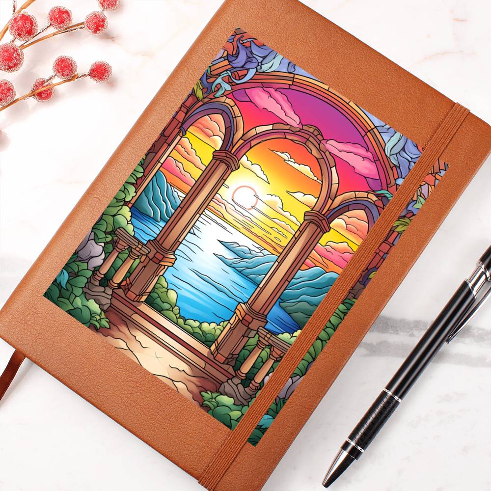 Minimalist BOHO Art 110 - Vegan Leather Journal