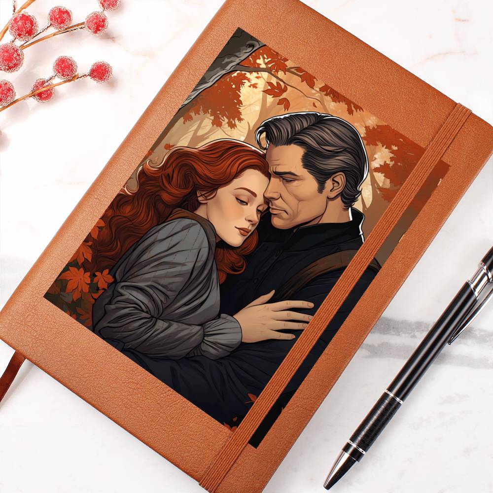 Valentine's Day Art 041 - Vegan Leather Journal