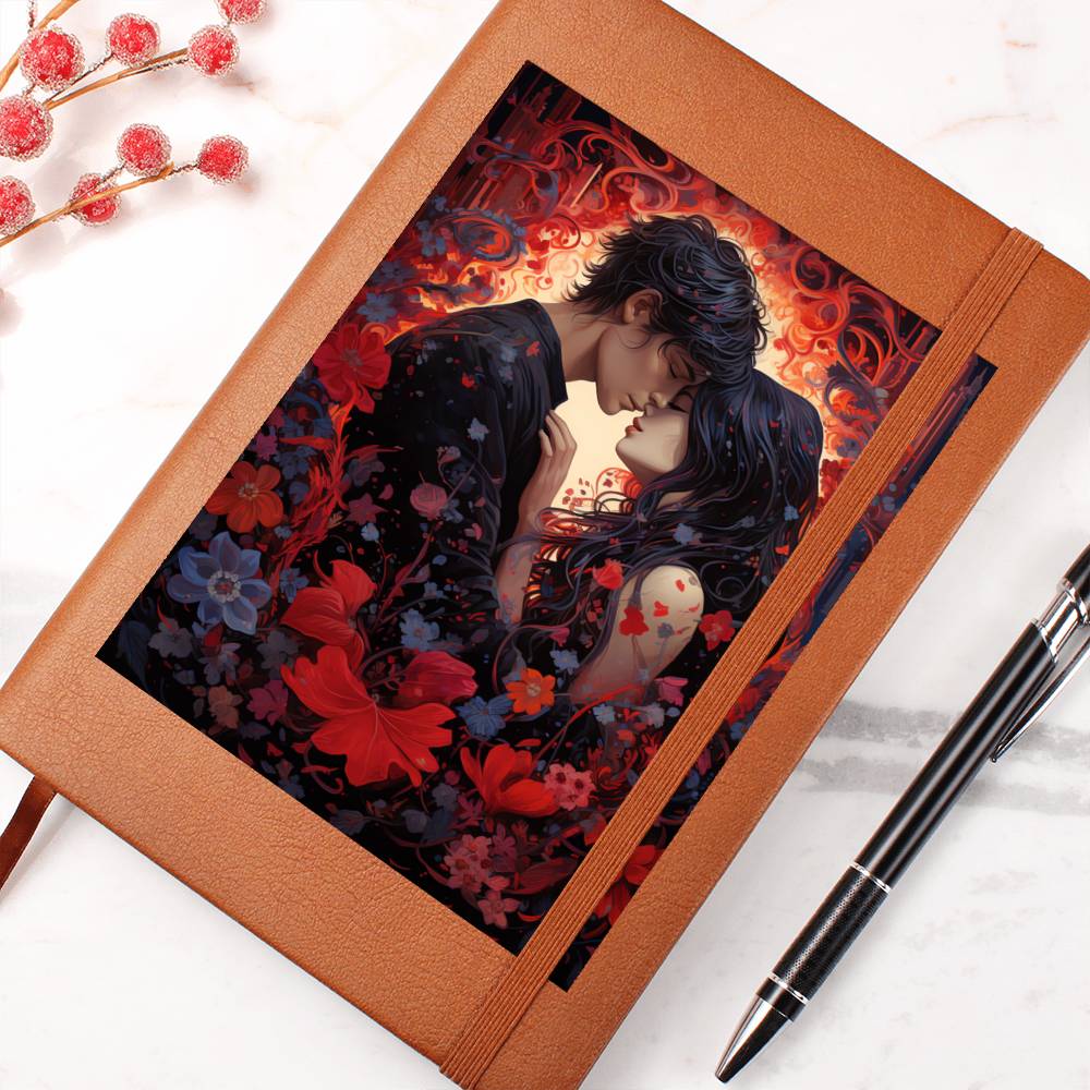 Valentine's Day Art 104 - Vegan Leather Journal