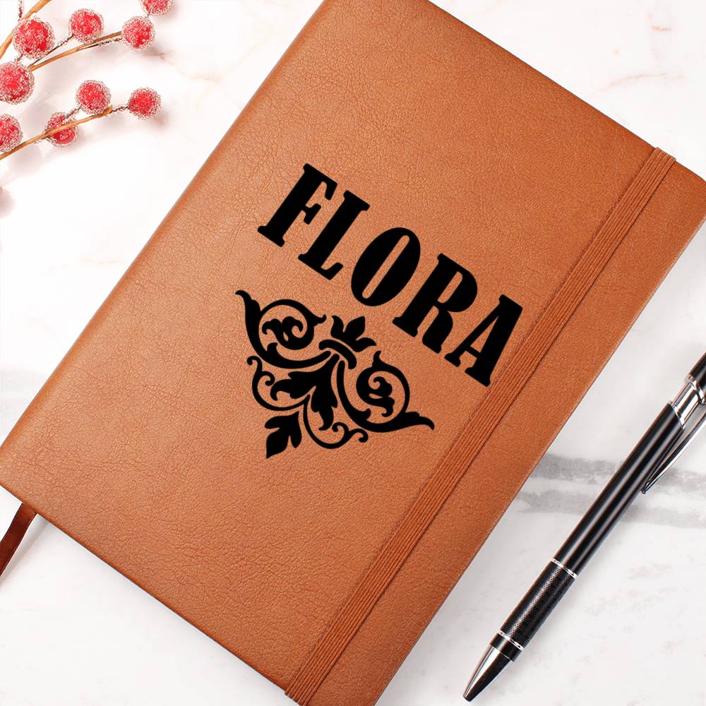Flora v01 - Vegan Leather Journal