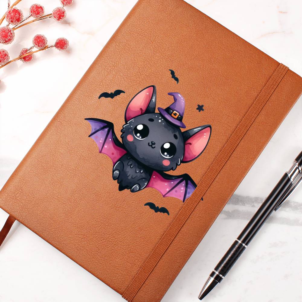 Cute Halloween Sticker 083 - Vegan Leather Journal