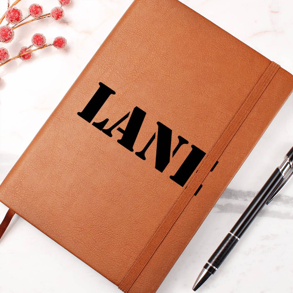 Lane - Vegan Leather Journal
