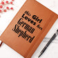 German Shepherd - Vegan Leather Journal