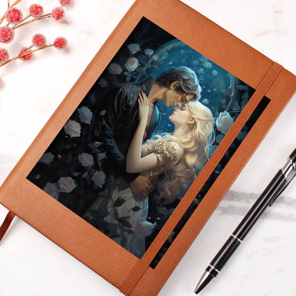 Valentine's Day Art 422 - Vegan Leather Journal