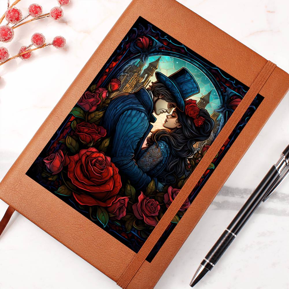 Valentine's Day Art 479 - Vegan Leather Journal