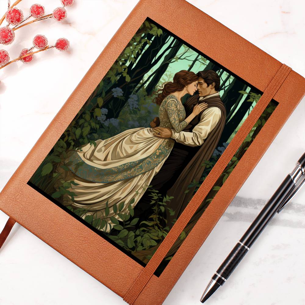 Valentine's Day Art 006 - Vegan Leather Journal