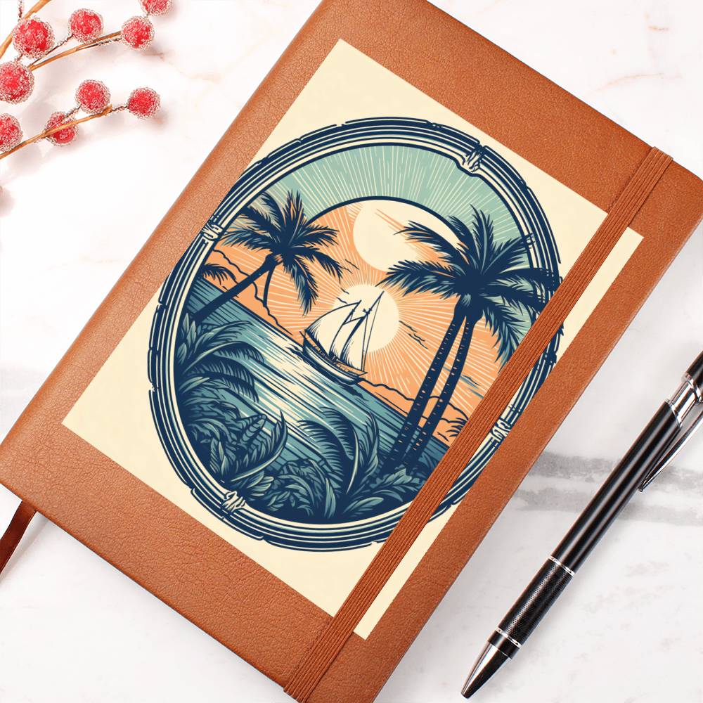 Minimalist BOHO Art 108 - Vegan Leather Journal