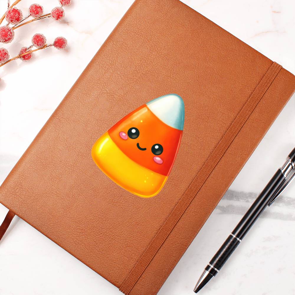Cute Halloween Sticker 095 - Vegan Leather Journal