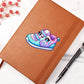Cute Back to School Sticker 067 - Vegan Leather Journal